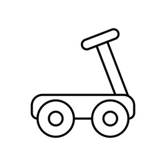 Scooter vector icon