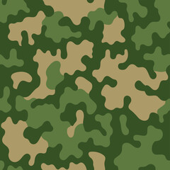 Seamless  Simple Camo 10 Pack Woodland. Seamless Woodland Colors Camouflage 2 CAMO pattern in classic military greens, tans,  and browns. Two, Three and four Color Camo Textures.	
