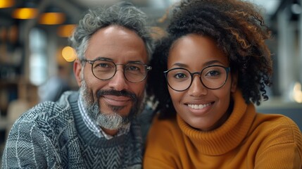 During meeting in creative office, multiracial male and female colleagues discuss their business plan