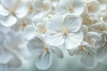 White flower background