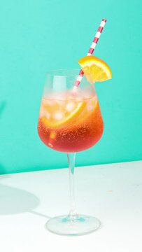 aperol spritz stop motion