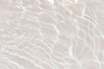 White water with ripples on the surface. Defocus blurred transparent white colored clear calm water...