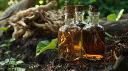 Ipecacuanha roots are utilized in crafting syrup made from Carapichea ipecacuanha