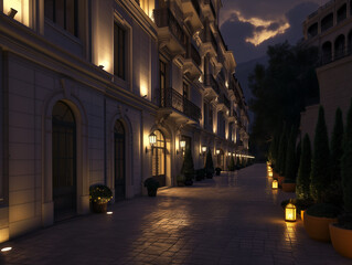 Fototapeta premium street in the city