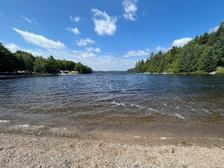 lake in the mountains