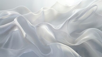 Obraz premium white abstract background minimal flow
