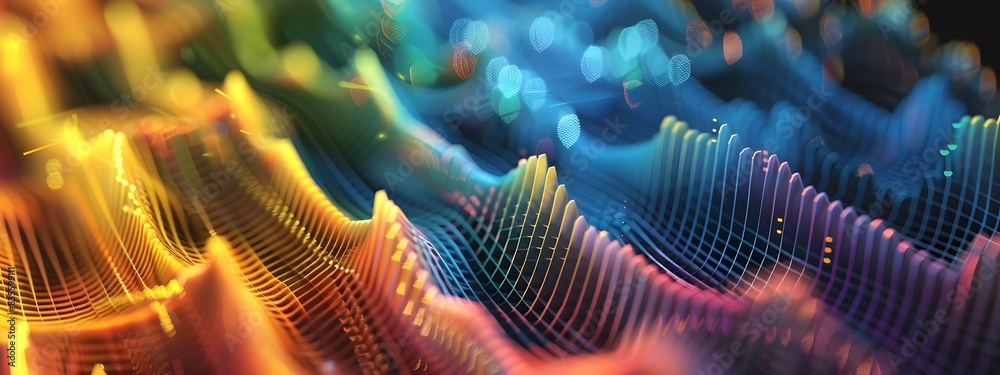 Poster d rendered frequency response analysis system response to varying input frequencies