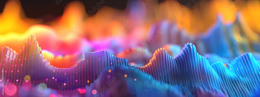 Poster d rendered frequency response analysis system response to varying input frequencies
