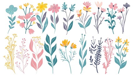 pattern with flowers