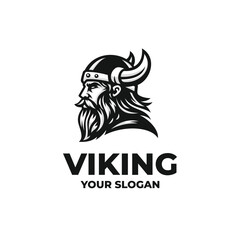 Fototapeta premium Viking logo vector