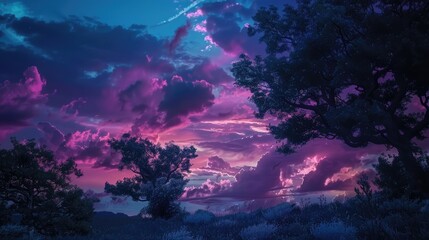 Twilight sky s beauty
