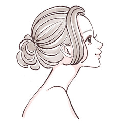 女性・女の子のイラスト素材