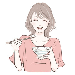 女性・女の子のイラスト素材