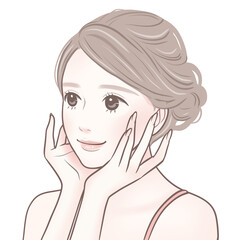 女性・女の子のイラスト素材