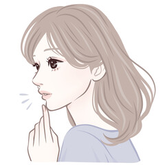 女性・女の子のイラスト素材