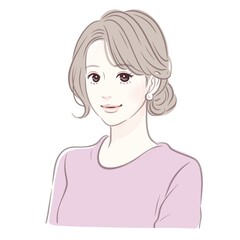 女性・女の子のイラスト素材