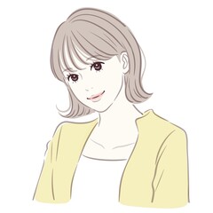 女性・女の子のイラスト素材