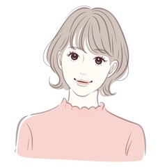 女性・女の子のイラスト素材