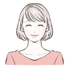 女性・女の子のイラスト素材