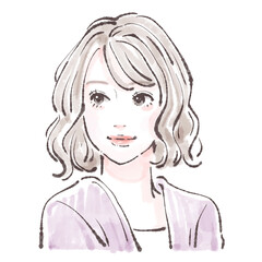 女性・女の子のイラスト素材