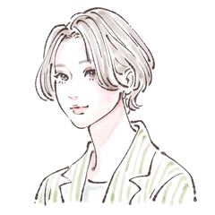 女性・女の子のイラスト素材