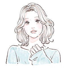 女性・女の子のイラスト素材