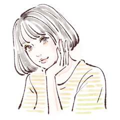 女性・女の子のイラスト素材