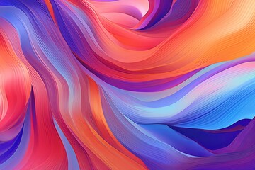 Obraz premium Abstract Background with Colorful Gradients and Movement 