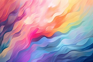 Fototapeta premium Abstract Background with Colorful Gradients and Movement 