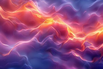 Abstract Background with Colorful Gradients and Movement	
