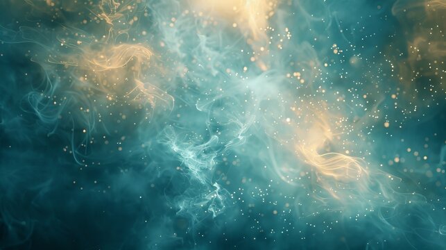 Explosive waves of cosmic energy. Abstract colored background. Abstract Wave Energy Background.