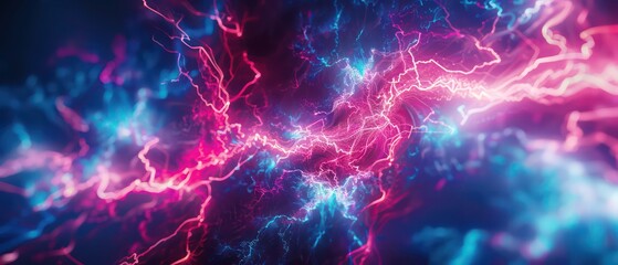 psychedelic electricity abstract wallpaper