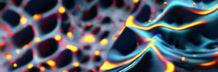 Modern digital abstract 3D background