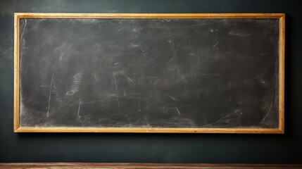 Explore the intricate texture of a teachers chalkboard, capturing the essence of educational equipment and academic background.