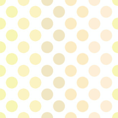 Yellow dot seamless pattern andbackground