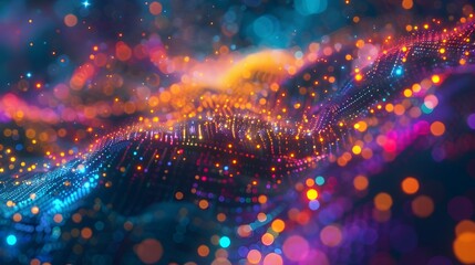 Obraz premium Captivating Galactic Visuals:Cosmic Energy and Boundless Imagination