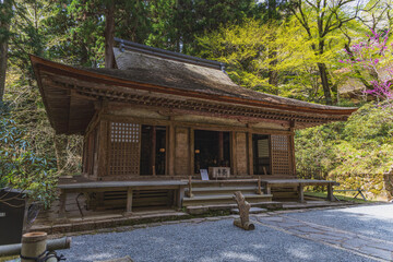 Obraz premium 奈良 室生寺 弥勒堂