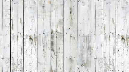 Rustic yet refined old-style white wooden panels forming an abstract background