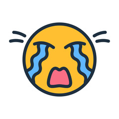 Crying Icon
