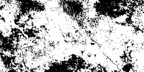 Grunge texture white and black. Overlay distress grain background. vector