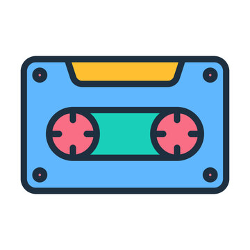 recommend clip art: Cassette Tape Icon