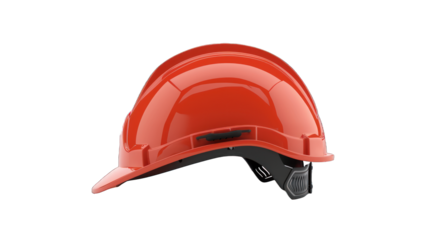Safety helmet isolated on a transparent background