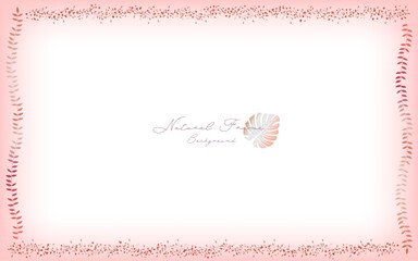 ボタニカルな植物のフレーム botanical floral branch and logo. wedding frame. Botanical rustic greenery.