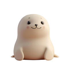Cute cartoon seal