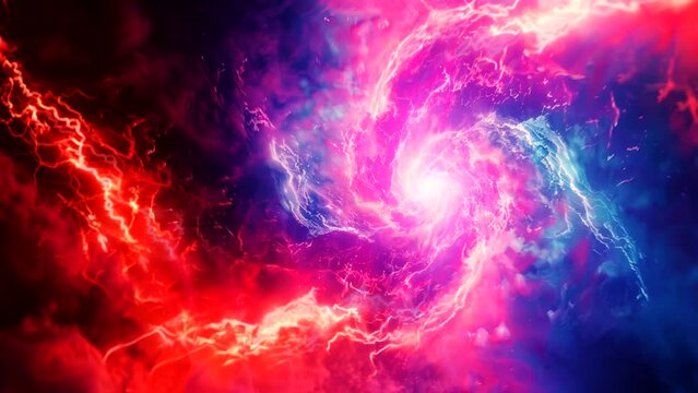 Electrical Storm: Witnessing the Spinning Dance of Electricity