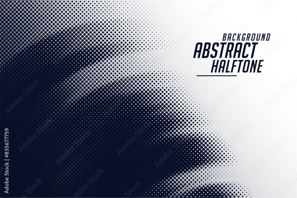 Wall mural retro style abstract halftone texture backdrop design