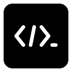 Code Icon for Development and Programming Tools