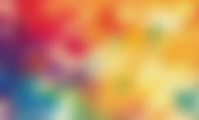 Grainy color gradient background red orange blue green abstract noise texture retro banner backdrop. Abstract grungy texture noise gradient background.