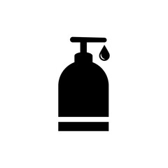 Shampoo icon vector symbol template design illustration