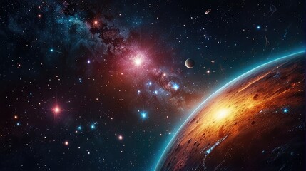 A universe with realistically dazzling and fascinating planets